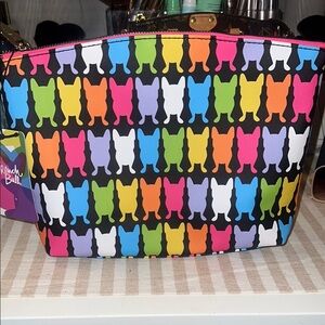 Colorful make up or accessory travel bag
BNWT